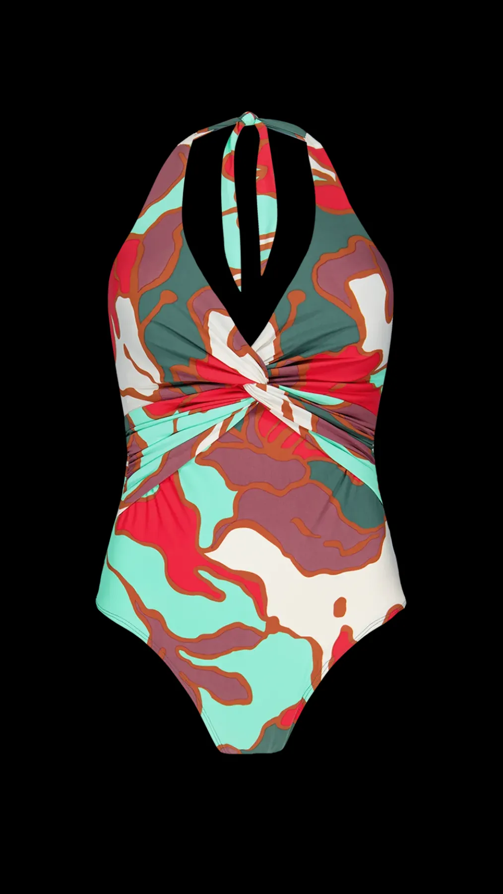 Bunbe Halter Shaping One Piece