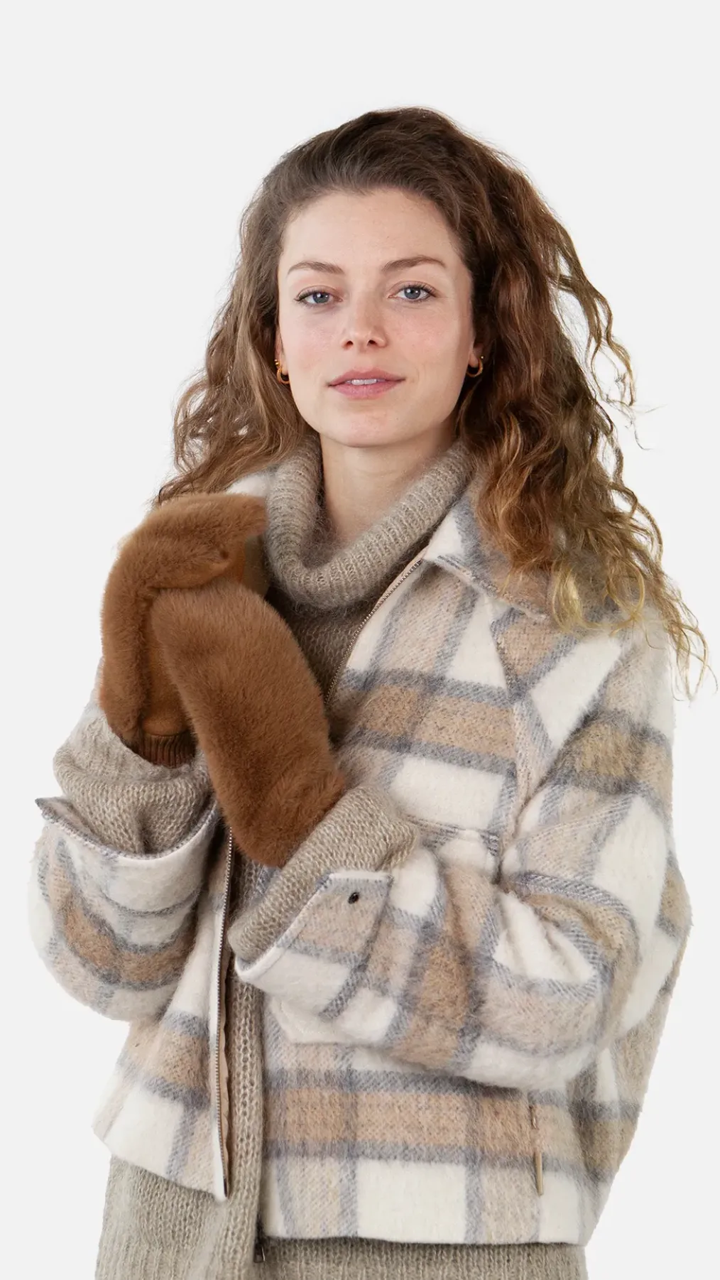 Fur Mitts