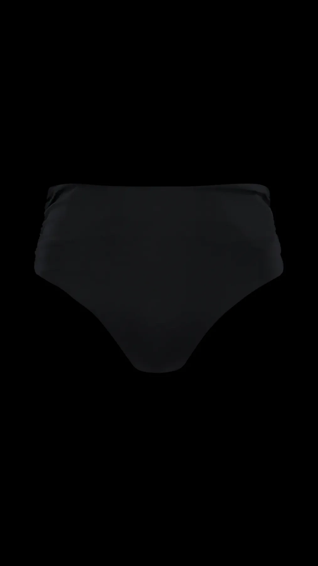 Solid High Waist Briefs